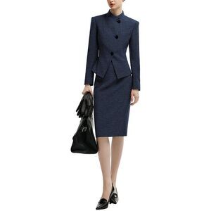 Anette Womens  2Pc Blazer & Skirt